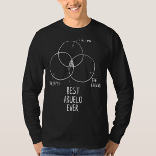 Camiseta Mens Para Mistura De Dias de os pais Da Lenda Do M