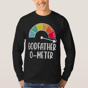 Camiseta Mens Para O Dia de os pais Padrinho Ou Cheio De Me