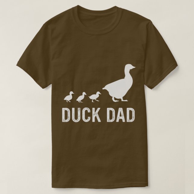 Camiseta Mens Patos Pai Pato Pato Pato Pato Pato Pato Pato  (Frente do Design)