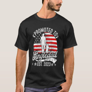 Camiseta Mens Patriotic Promovido A Singledad No Leste De 2