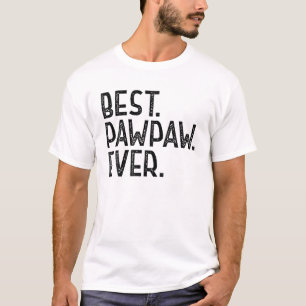 Camiseta Mens Pawpaw S De Netos Avós Melhor Pawp