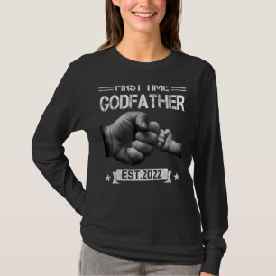 Camiseta Mens Pela Primeira Vez Padrinho 2022 Por Promovido