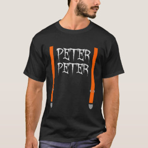 Camiseta Mens Peter Pumpkin Comem Casais de Halloween C