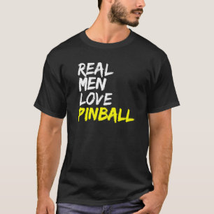 Camiseta Mens Pinball Dizendo Pinball Pinball Machine Men L