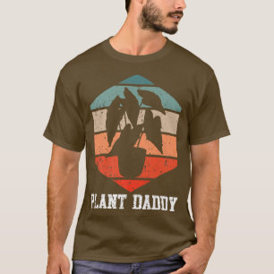 Camiseta Mens Plant Daddy  Plant Dad Nature Gardener Garden