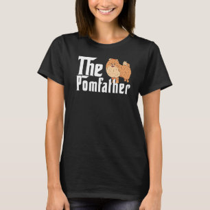 Camiseta Mens Pomdad Pomeranian Pommy Pom German Spitz P