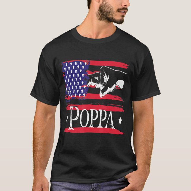 Camiseta Mens Poppa (Frente)