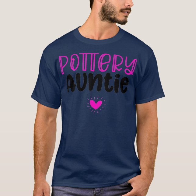 Camiseta Mens Pottery Presentes Para Mulheres Tia Poteria T (Frente)