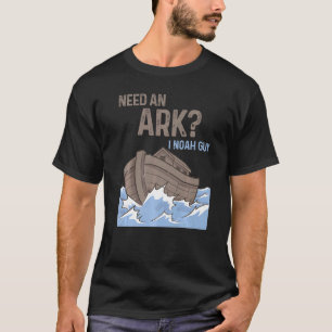 Camiseta Mens Precisam De Arca I Noah Cara Católica Re