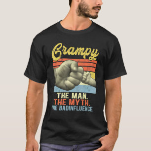 Camiseta Mens Pregam O Homem O Mito A Má Influência Gorda