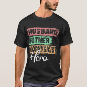 Camiseta Mens Profissão pai herói pai Geofísico