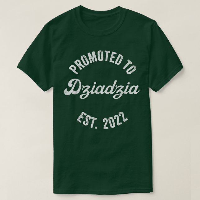 Camiseta Mens Promoted Dziadzia s, New Grandpa Pregnancy An (Frente do Design)