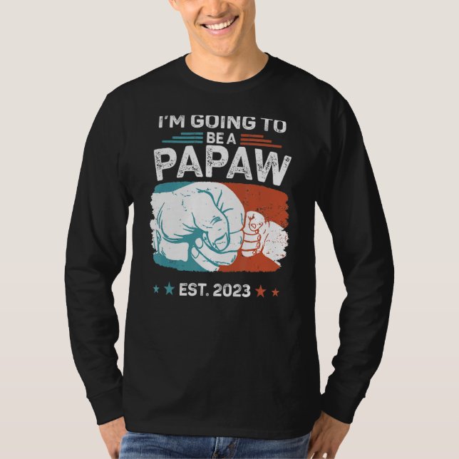 Camiseta Mens Promovidos à Papuásia 2023 Pela Primeira Vez  (Frente)