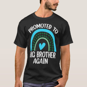 Camiseta Mens Promovidos Ao Grande Irmão Novamente Rainbow