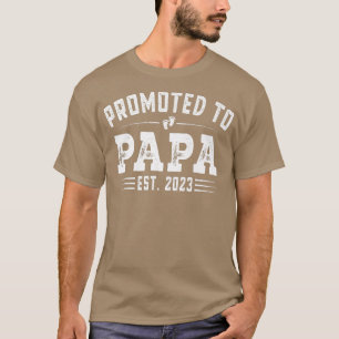 Camiseta Mens Promovidos Ao Papa 2023 Em Breve Para Ser Vov