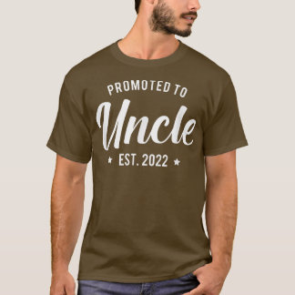 Camiseta Mens promovidos ao tio 2022