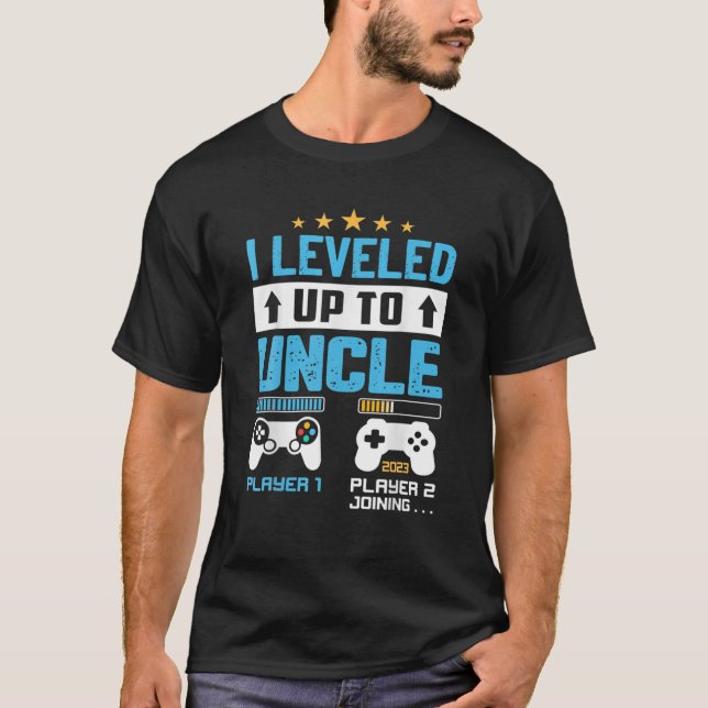 Camiseta Mens Promovidos Ao Tio Est 2023 Que Levei Até Onu (Frente)