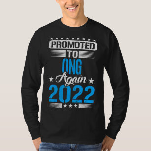 Camiseta Mens Promovidos Ao Vovô Novamente 2022 Revelam Gor