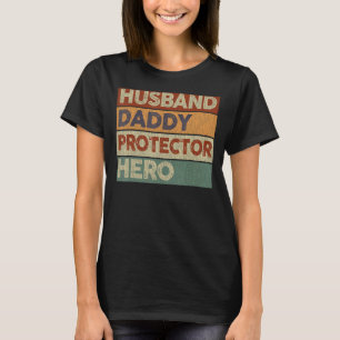 Camiseta Mens Protetor do Pai para Marido Gordura do Pai He