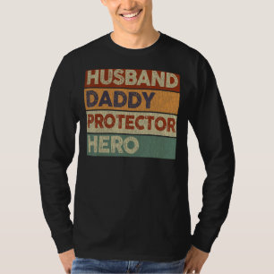Camiseta Mens Protetor do Pai para Marido Gordura do Pai He