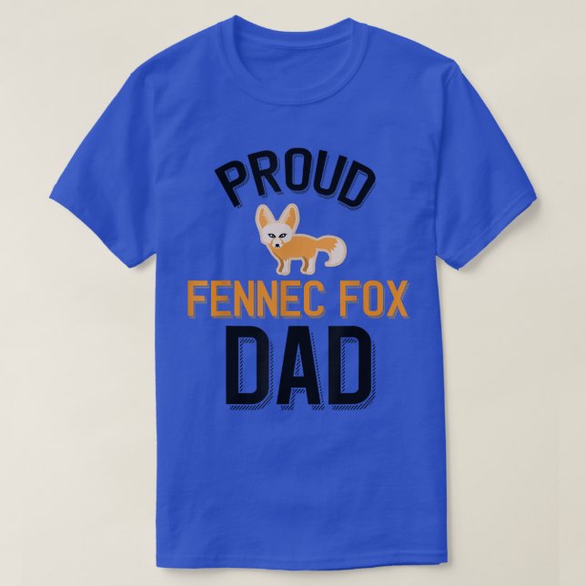 Camiseta Mens Proud Fennec Fo Pai (Frente do Design)