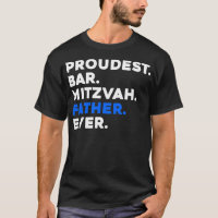Mens ProuDEST BAR MITZVAH PAI NUNCA Jewish BOY