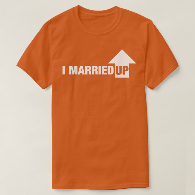Camiseta Mens Que Casei Para Marido (Frente do Design)
