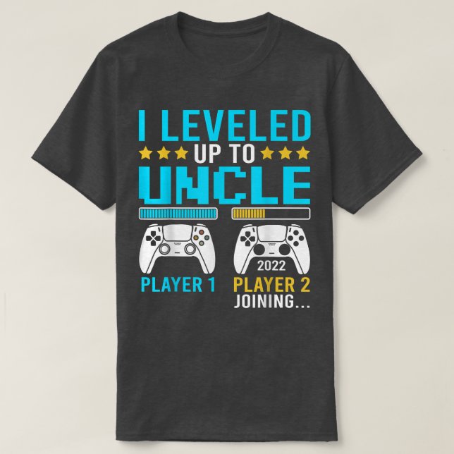 Camiseta Mens Que Levei Ao Tio Gamer Roupa, Nova Uncl (Frente do Design)