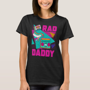 Camiseta Mens Rad Pai 90s Nostalgia estética 1990