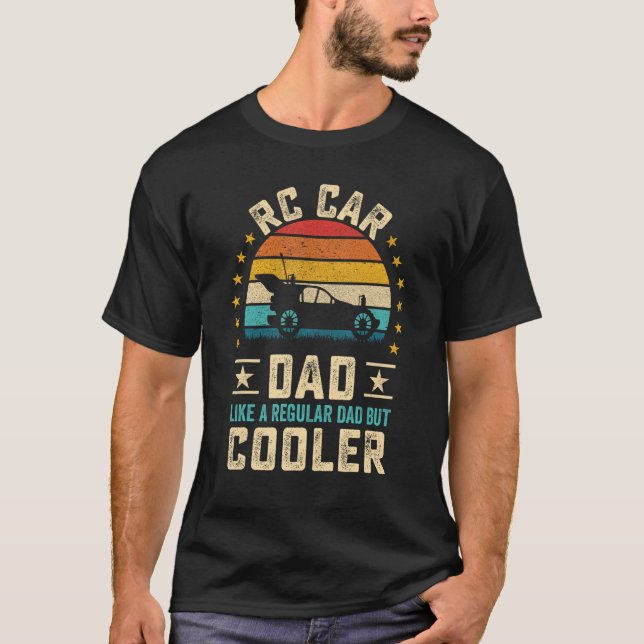 Camiseta Mens Radio Controlled RC Car Dad like a Regular Da (Frente)