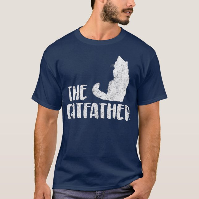 Camiseta Mens Ragdoll Padre  (Frente)