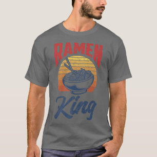 Camiseta Men's Ramen King, Cute Japanese For Men, Retro Ani
