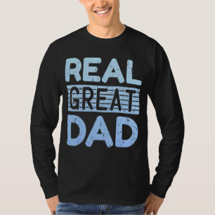 Camiseta Mens Real Excelente Pai Notícias do Dia