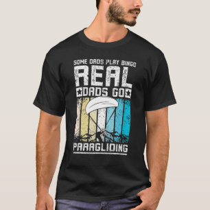 Camiseta Mens Real Pai Go Paragliding