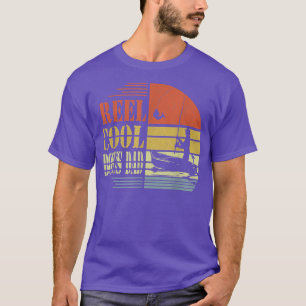 Camiseta Mens Reel Legal Bonus Pai Pescador Bonus Pai Fathe