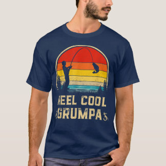 Camiseta Mens Reel Legal Grumpa Pesca s, Dia de os pais div
