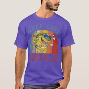 Camiseta Mens Reel Legal Padre em Direito Pescador Pai