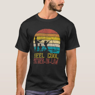 Camiseta Mens Reel Legal Padre Na Lei Pescar É Engraçado Fa