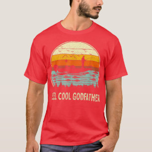 Camiseta Mens Reel Legal Padrinho pescando os Pais Engraçad