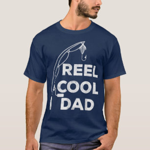 Camiseta Mens Reel Legal PaiDia de os pais de pesca