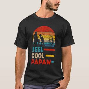 Camiseta Mens Reel Legal Papaw Pai de pescadores Dia F