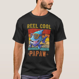 Camiseta Mens Reel Legal Papaw Papaw pescador Engraçado Pap