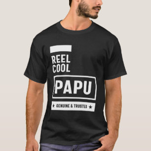 Camiseta Mens Reel Legal Papu Padre Vovô Presente