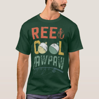 Camiseta Mens Reel Legal Pawpaw Pesca s, Dia de os pais div