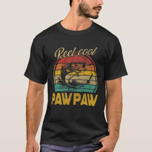 Camiseta Mens Reel Legal Pawpaw Pesca Vintage
