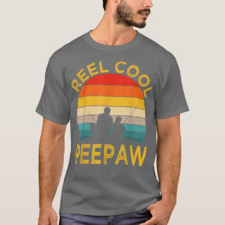 Camiseta Mens Reel Legal Peepaw Pai De Pesca Vintage Grandp