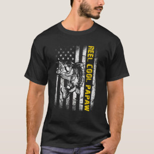 Camiseta Mens Reel Legal Peixe de Pesca Papaça Vintage_1