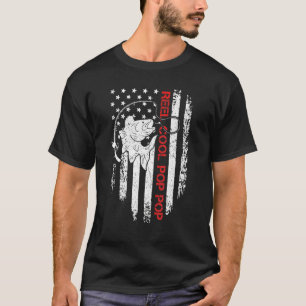 Camiseta Mens Reel Legal Pop de Pop-Camisa Bandeira America