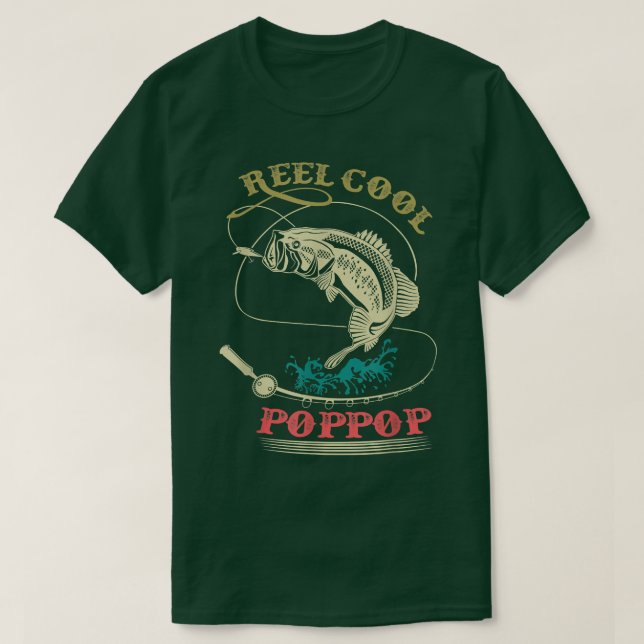 Camiseta Mens Reel Legal Pop Pescar o Engraçado Pescador Fa (Frente do Design)