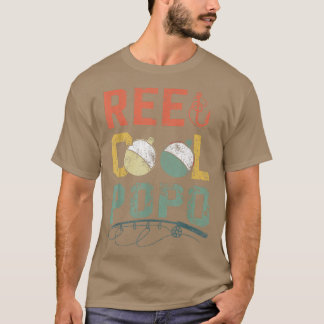 Camiseta Mens Reel Legal Popo Pescar, Dia de os pais Divert